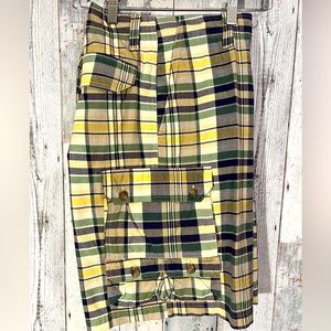 Men’s J Crew plaid shorts